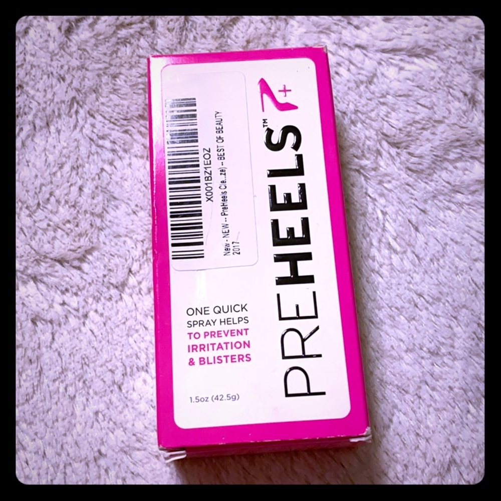 PREHEELS Foot Spray to Prevent Blisters!